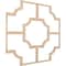 Ekena Millwork 66 56W x 66 56H x 38T Large Bradley Decorative Fretwork Wood Ceiling Panels, Red Oak CELW67X67X0375BRDRO - alternate 5